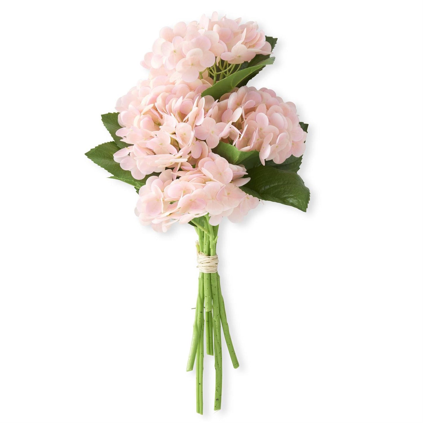 13 inch Light Peach Real Touch Hydrangea Bundle