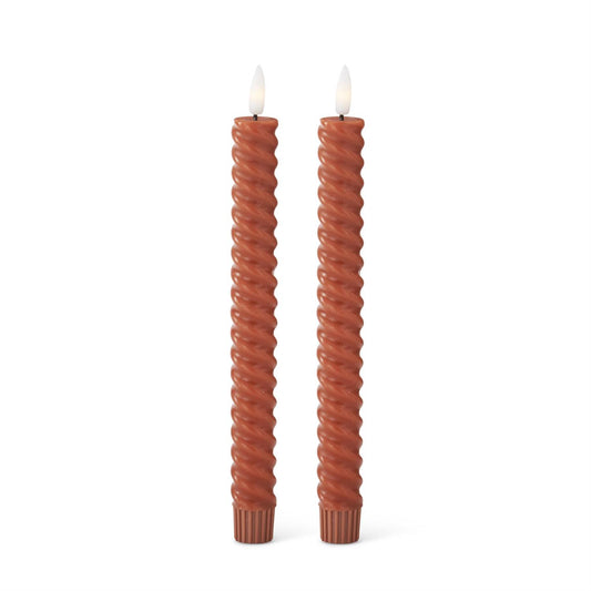 Taper Spiral LED Candles