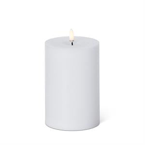 White ON/OFF Touch LED Pillar Candles - 4 inch Diameter