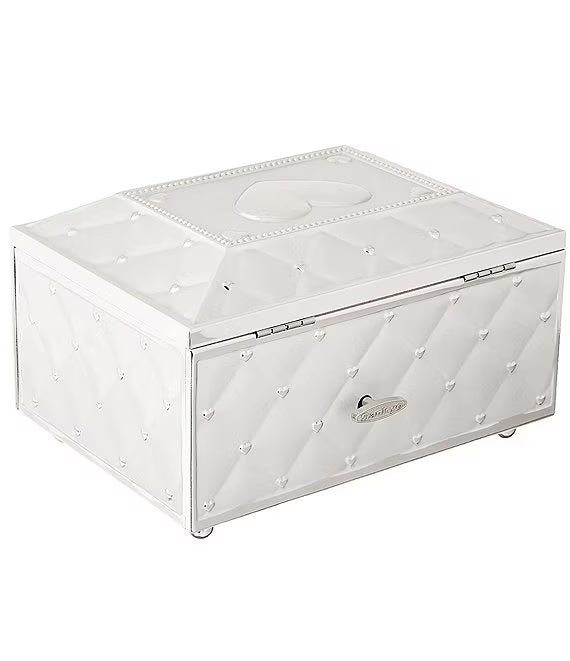 Childhood Memories Silverplate Musical Jewelry Box