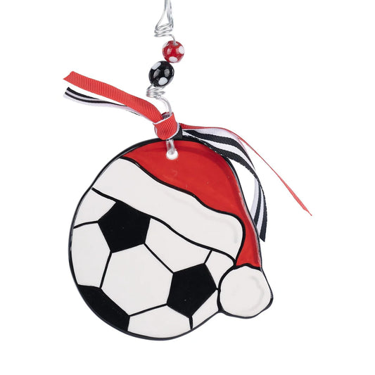 Ornament - Soccer Flat