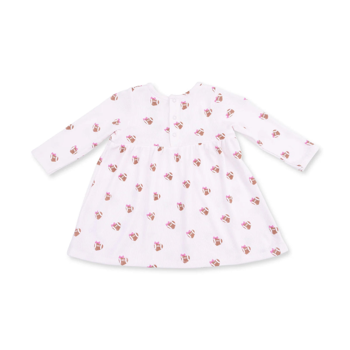 Mini Football Hearts  Simple Dress and Bloomer