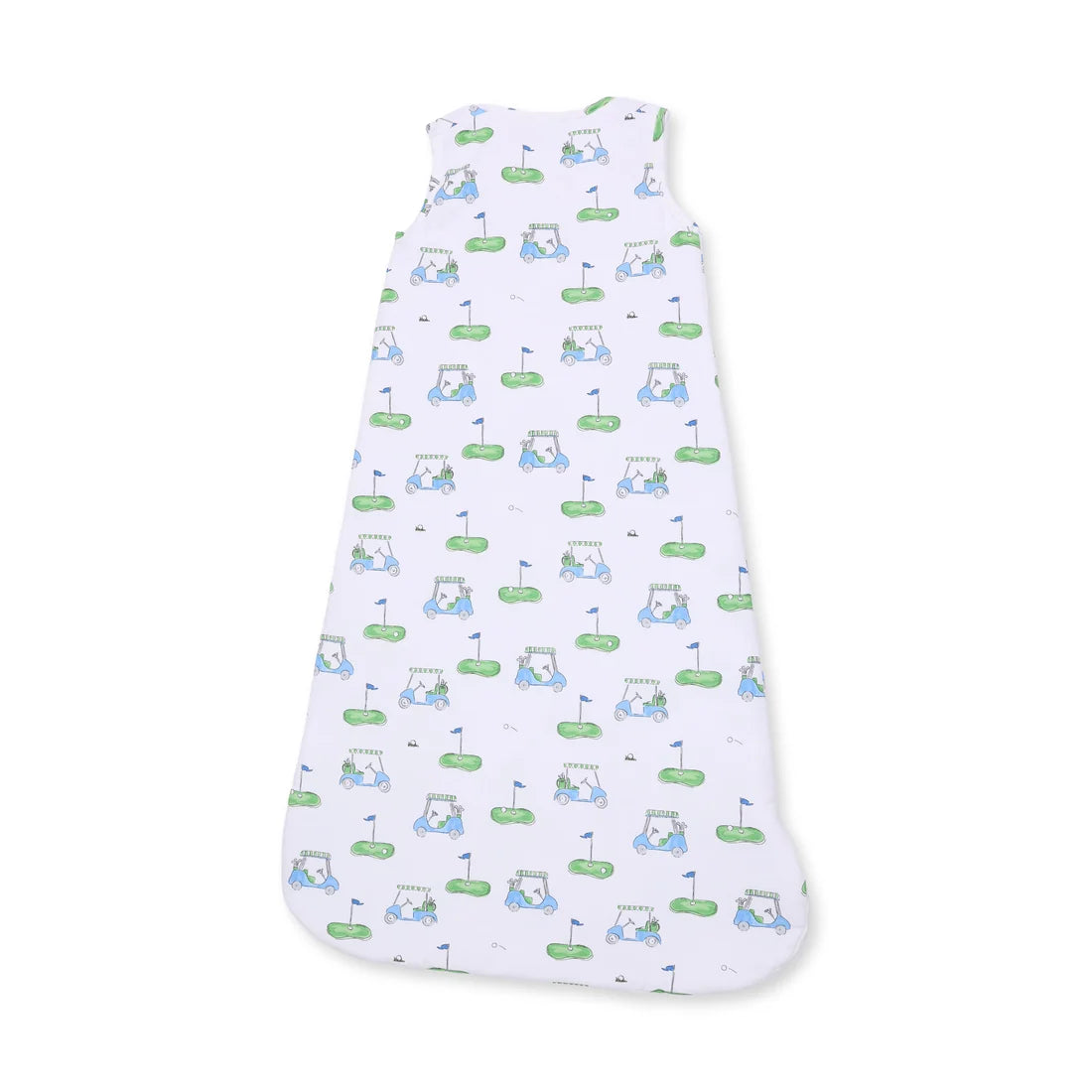 Golf Carts Blue Sleep Bag