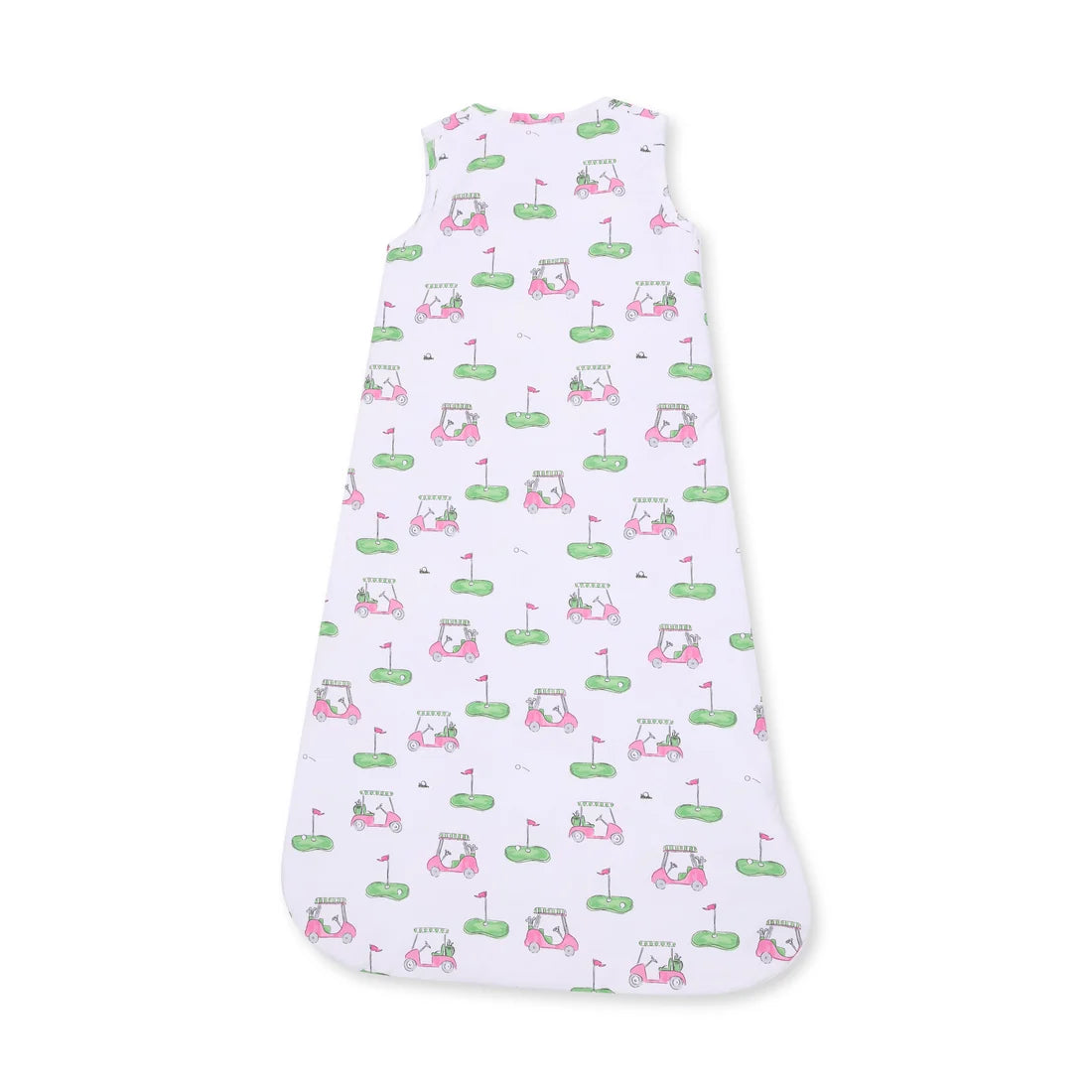 Golf Carts Pink Sleep Bag