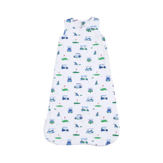 Vintage Golf Carts Blue Sleep Sack