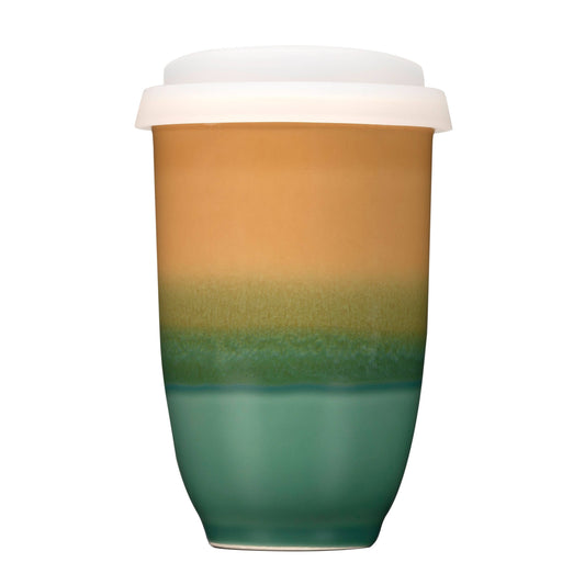 Savannah Ceramic Travel Cup 12oz | Reusable Coffee Cup