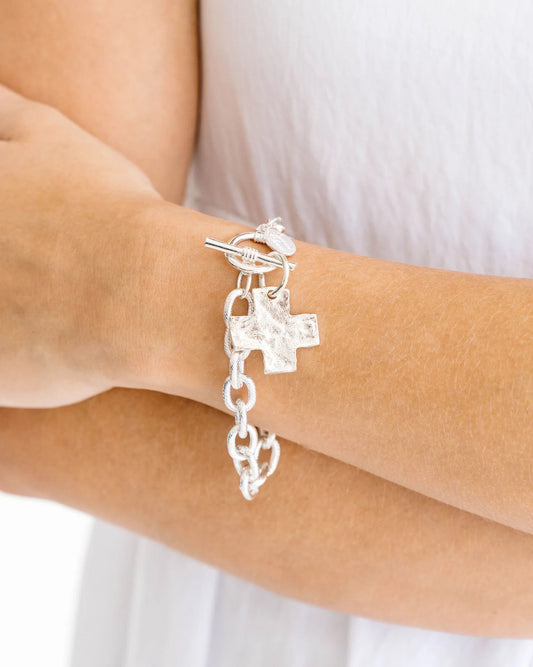 Susan Shaw Cross Toggle Bracelet 2510CS