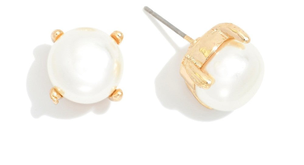 Pearl Stud Earrings
