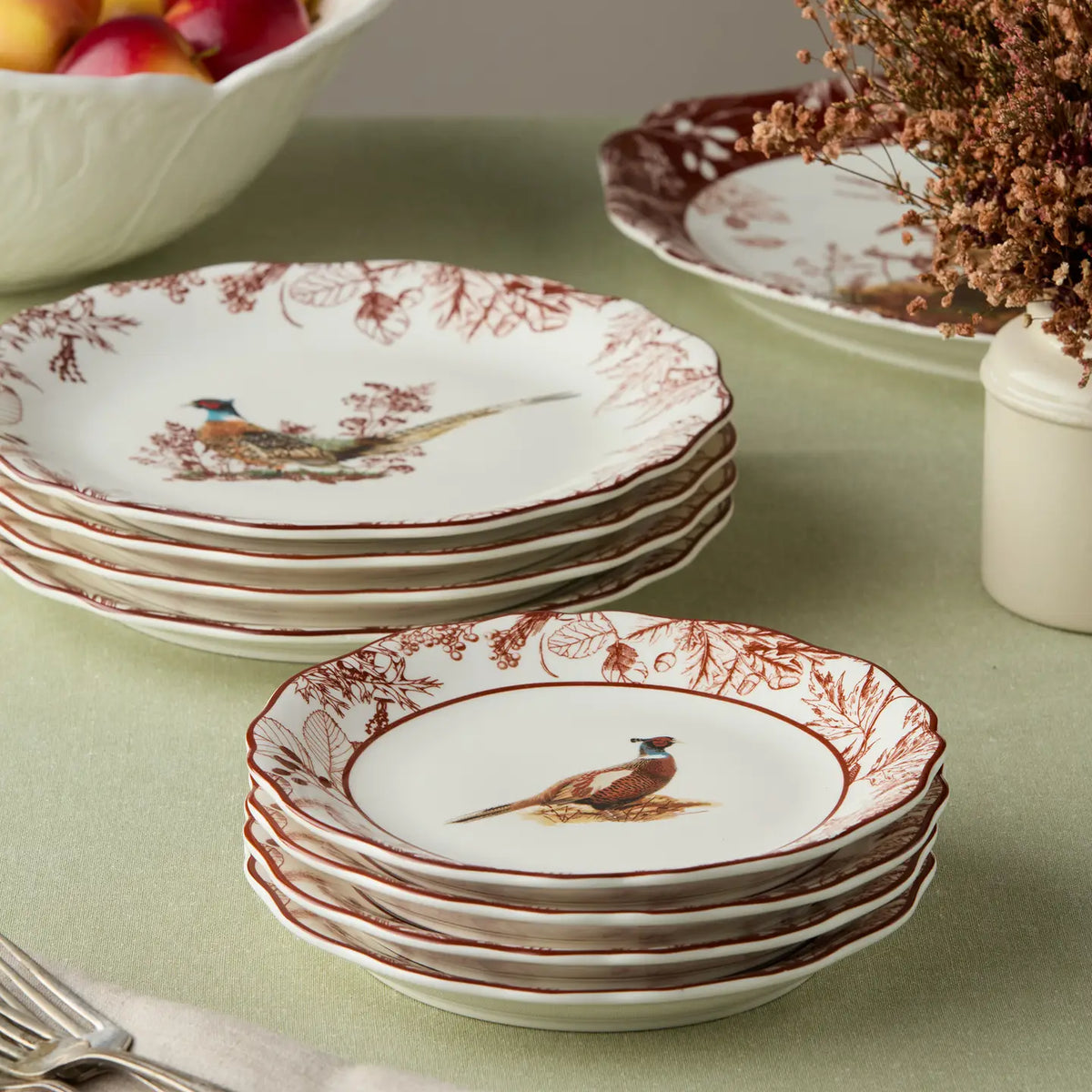 Pheasant Grove Salad Plates