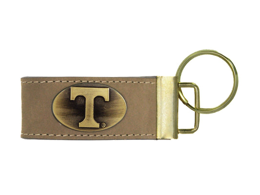Leather Tennessee Keychain