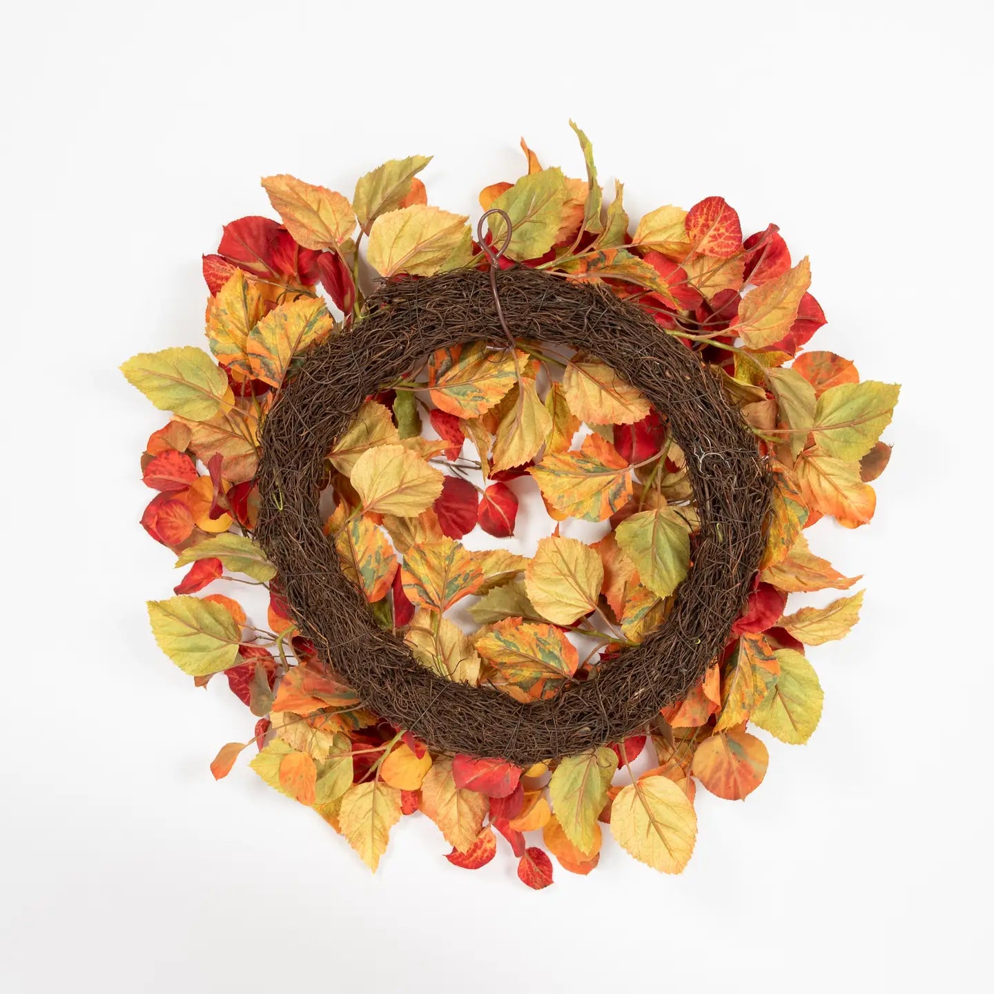 Aspen Leaf Wreath Autumn 23 Inch