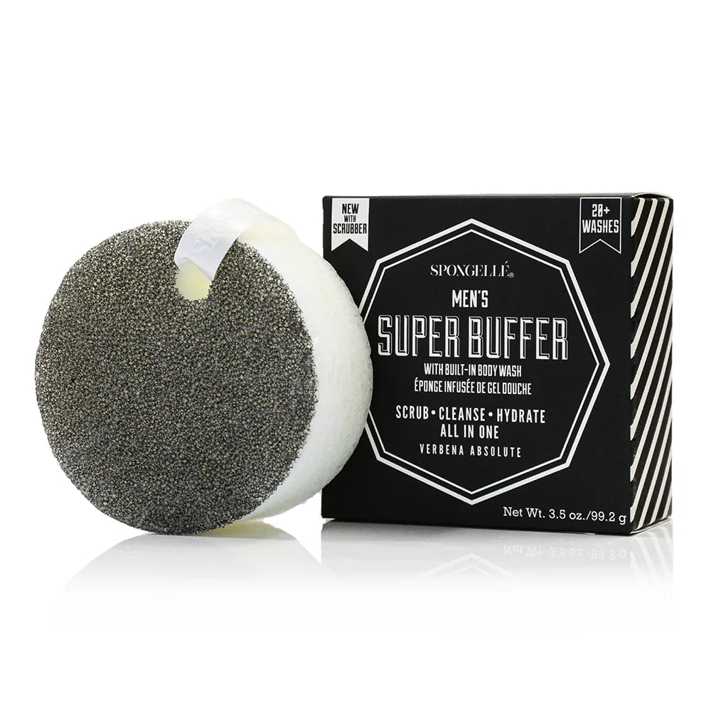 Spongelle Men's Super Buffer - Verbena Absolute