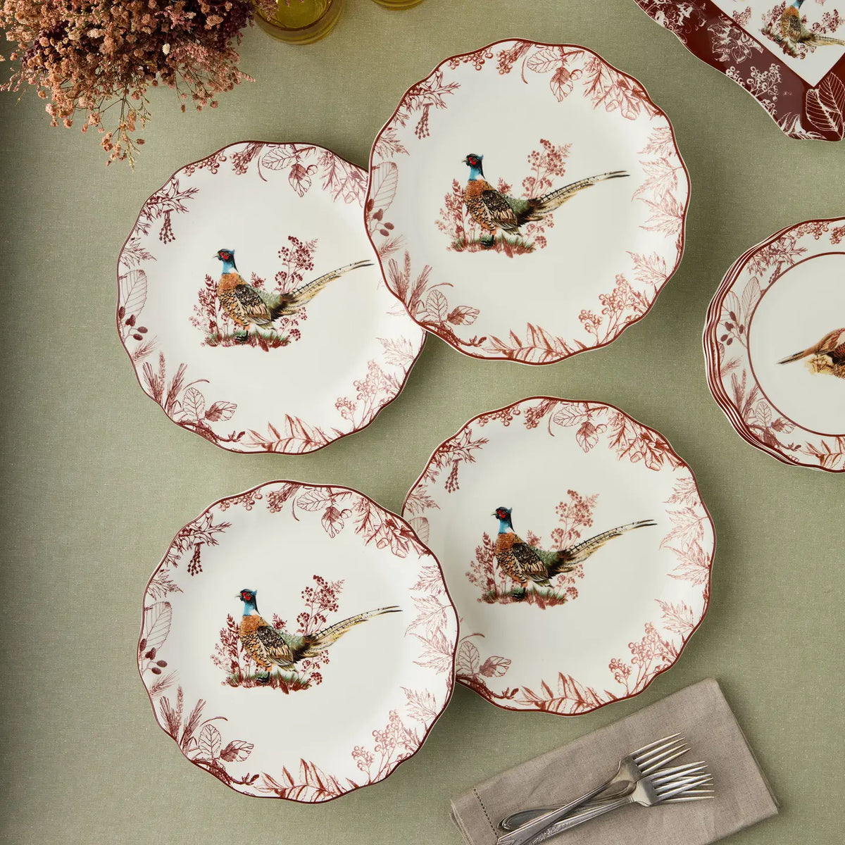 Pheasant Grove Dinner Plate 11"
