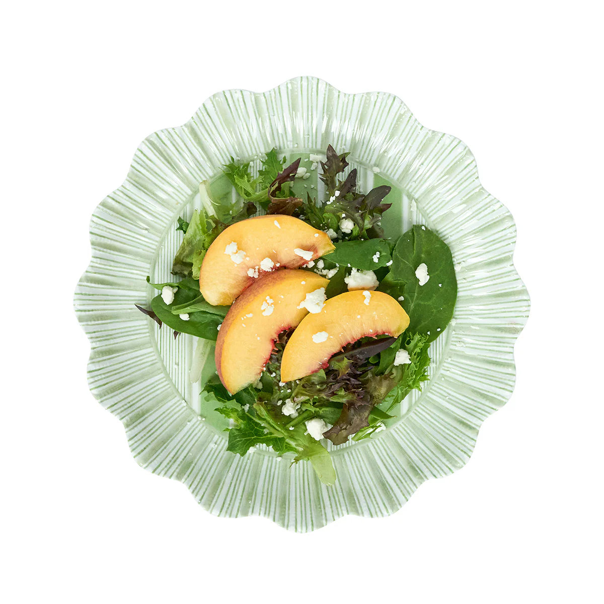 Cabana Stripe Melamine Dinner Plate