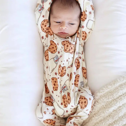 Cookie Cuddles Zipper Footie