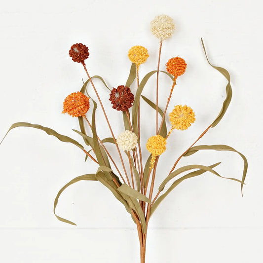 20in Spray-Fall Mix Country Thistle Berry with Leave