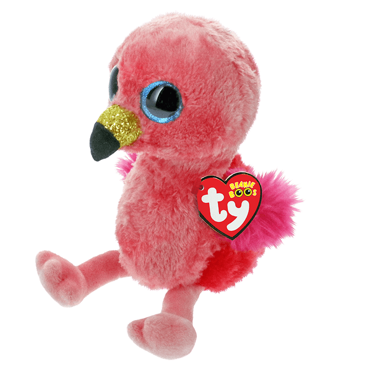 TY Beanie Flamingo Gilda