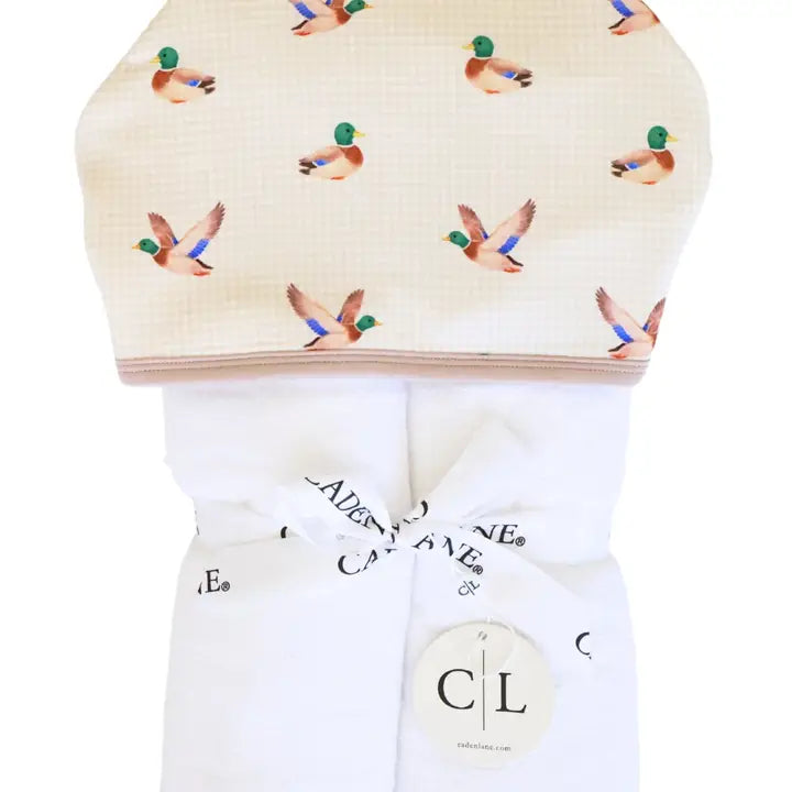 Little Mallard Bamboo Hooded Towel