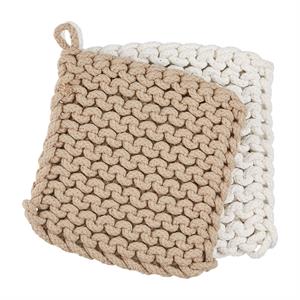 Crocheted Pot Holder Set