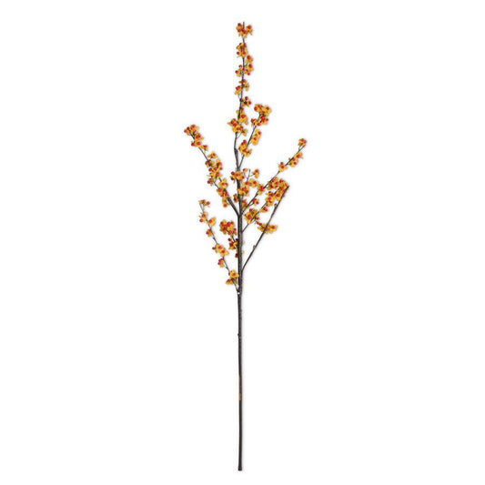 40 inch Orange & Yellow Bittersweet Branch