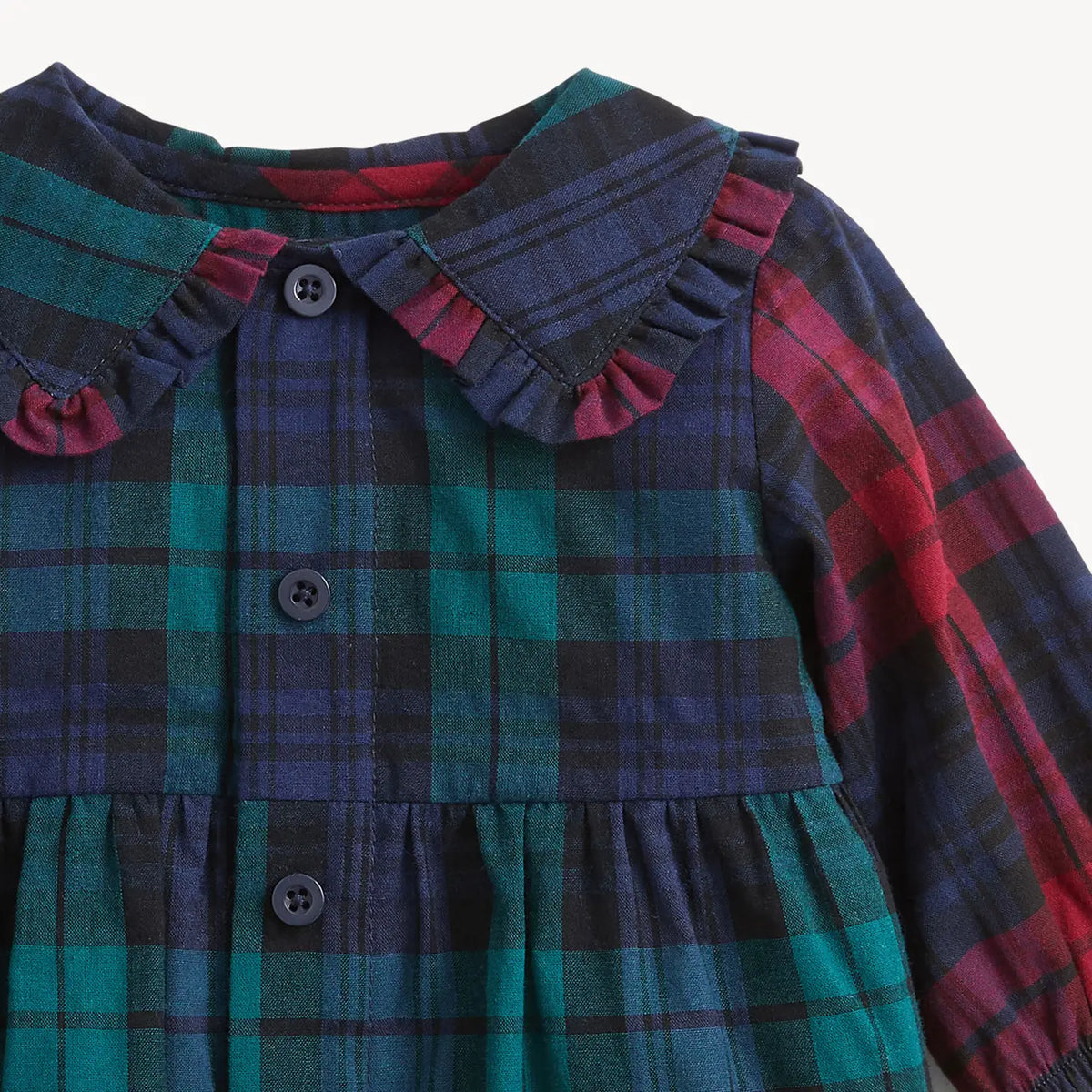 Magnetic Me Red Multi Girls Romper