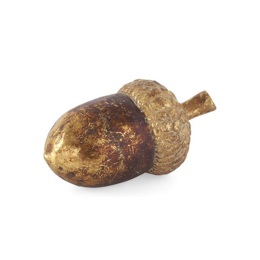Large Bronze and Gold Acorn