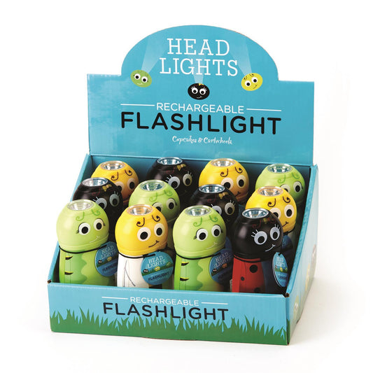 Rechargeable Lady Bug Flashlights