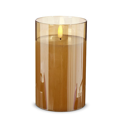Ardela 6x3 Flameless Amber  Candle