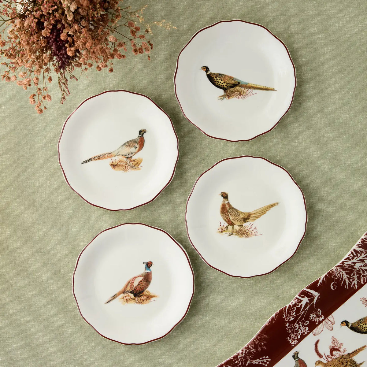 Pheasant Grove Canape Plates