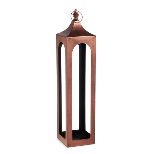 Copper Lantern  29 In