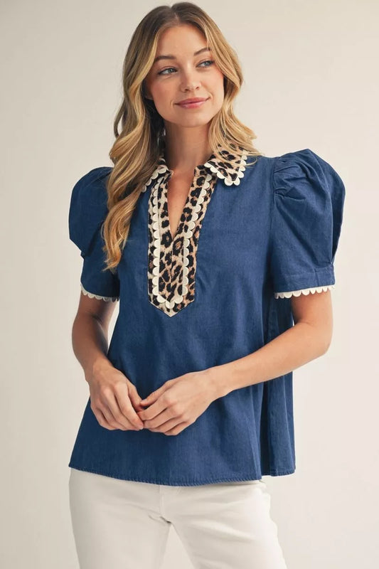 Slightly Wild Blouse