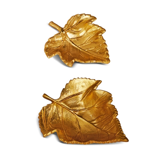 Golden Leaf Tray