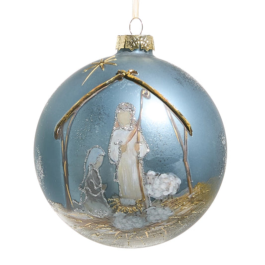 5" Holy Night Ball Ornament