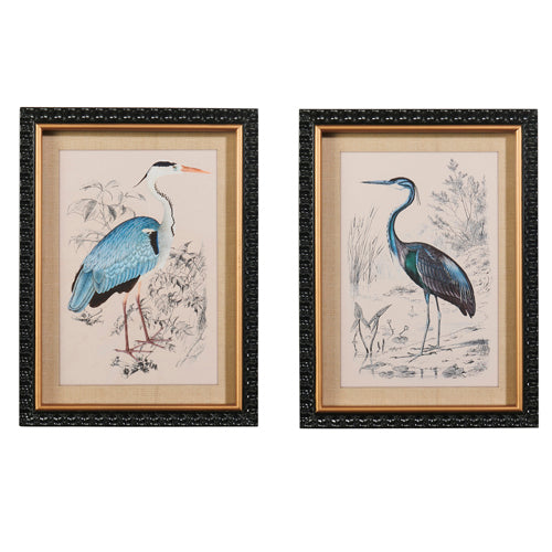 Wading Bird Framed Art