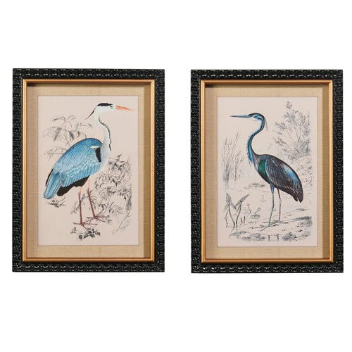 Wading Bird Framed Art