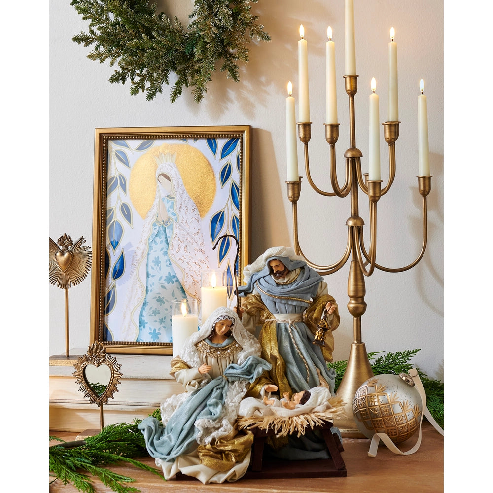 25.5" Gold Candelabra
