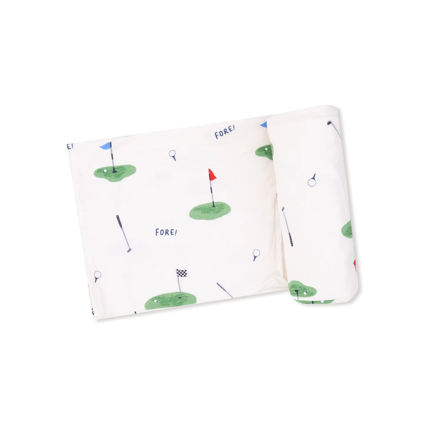 All Fore Gold Swaddle BLanket