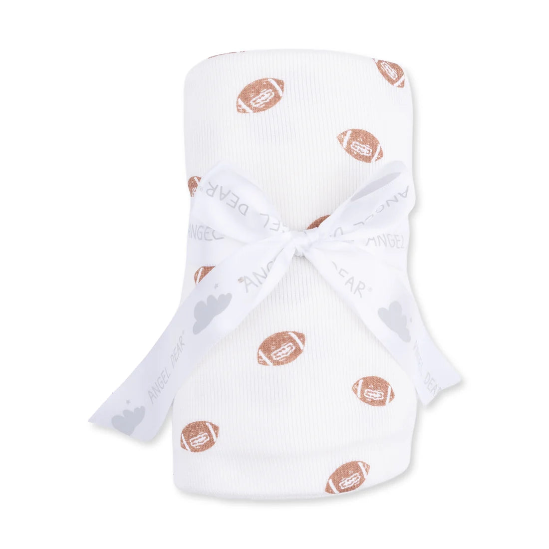 Mini Footballs Swaddle Blanket