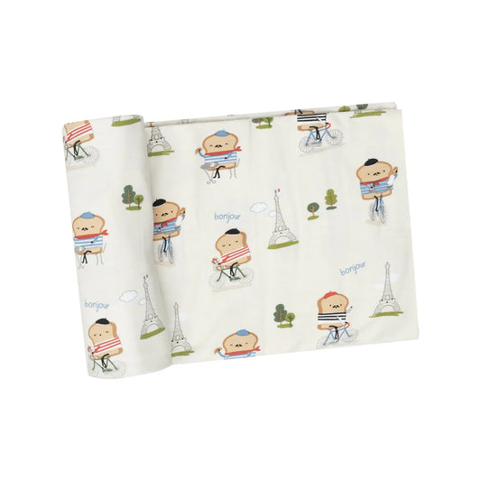 Angel Dear - Swaddle Blanket - French Toast