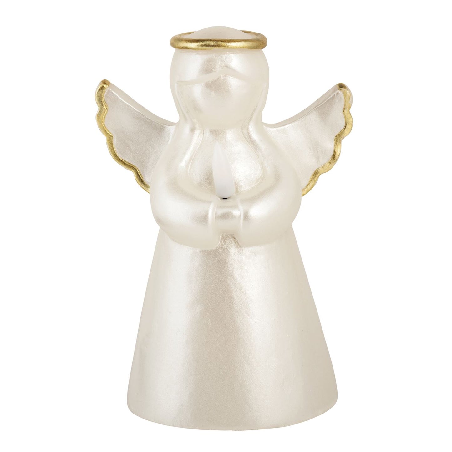 LARGE ANGEL FLAMELESS CANDLE
