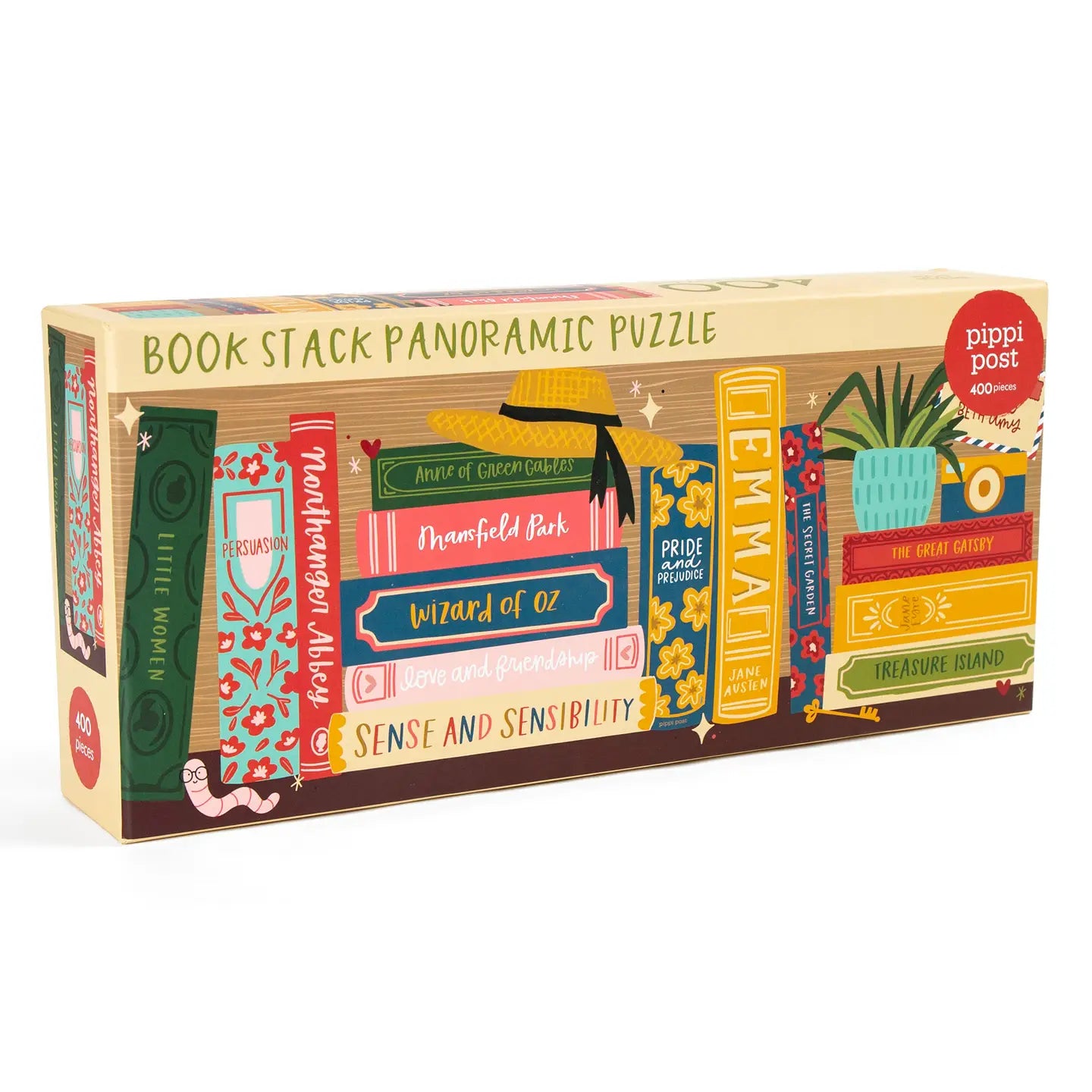 Book Stack Panormic Puzzle 400 Pieces
