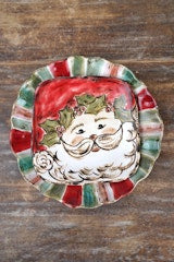 Storybook Santa Plate
