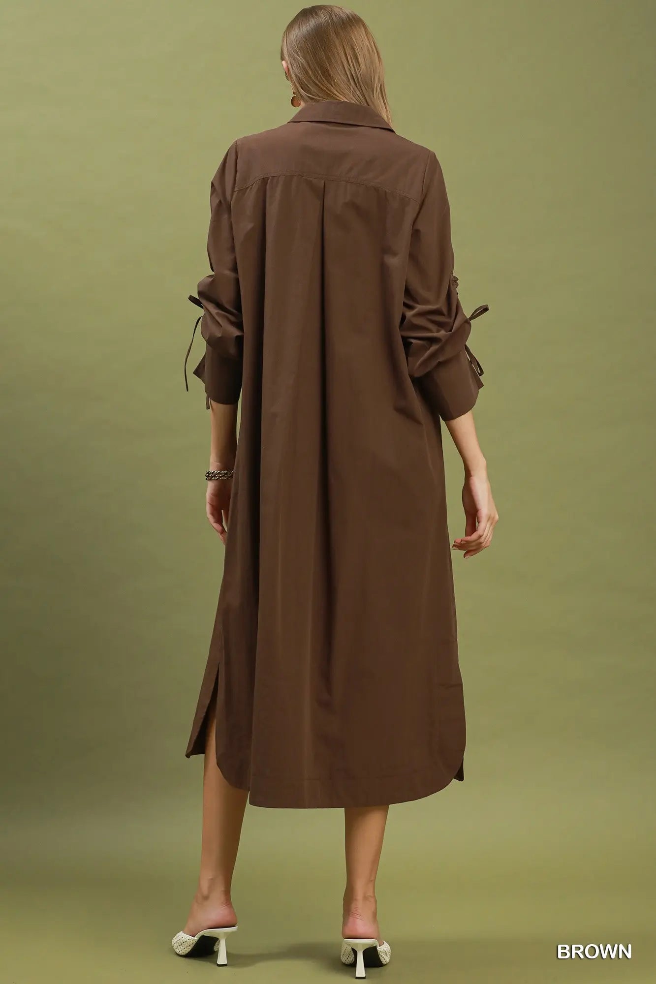 Fall is in the Air Midi Dress