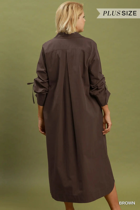 Fall is in the Air Midi Dress