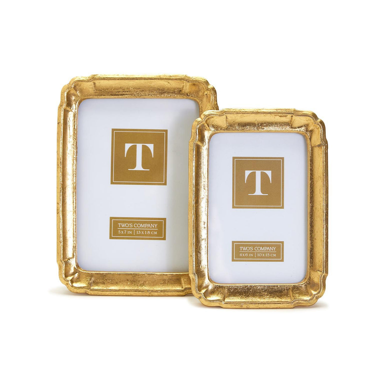 Gold Corner Fluted Frame 4x6