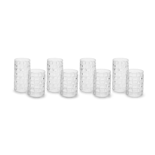 Large Acrylic Cube Drinking Glass