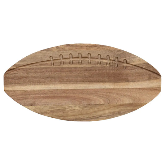Football Wood Serving Board