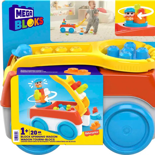 Mega Block Spinning Wagon