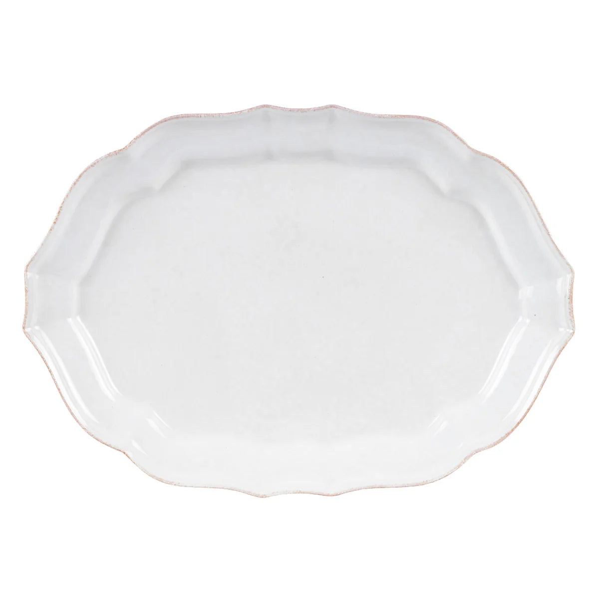 Impressions Large White Oval Platter