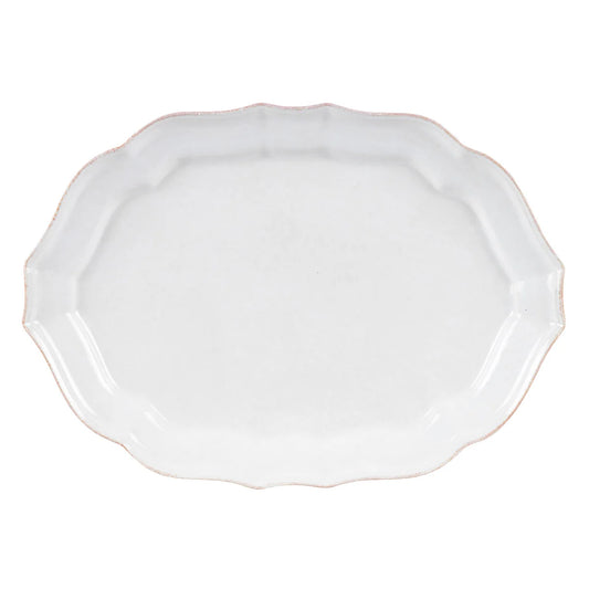 Impressions Large White Oval Platter